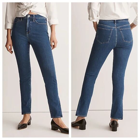 NWT Madewell 11" High-Rise Road-tripper Supersoft Skinny Jeans - Size 27 - Picture 1 of 9
